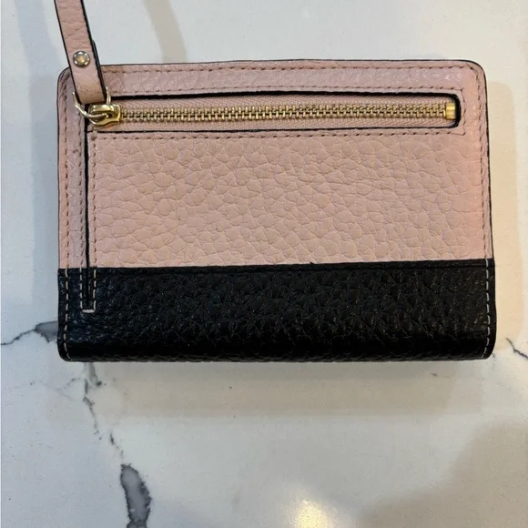 Kate Spade Pink and Black Wallet - Picture 2 of 14